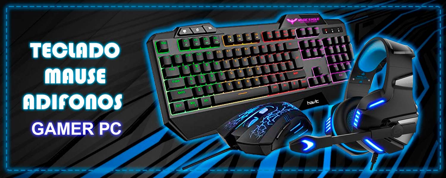 TECLADO AUDIFONOS TECLADO GAMER